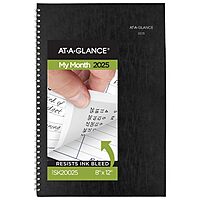 AT-A-GLANCE DayMinder Monthly Planner, Large 8 x 12, Black