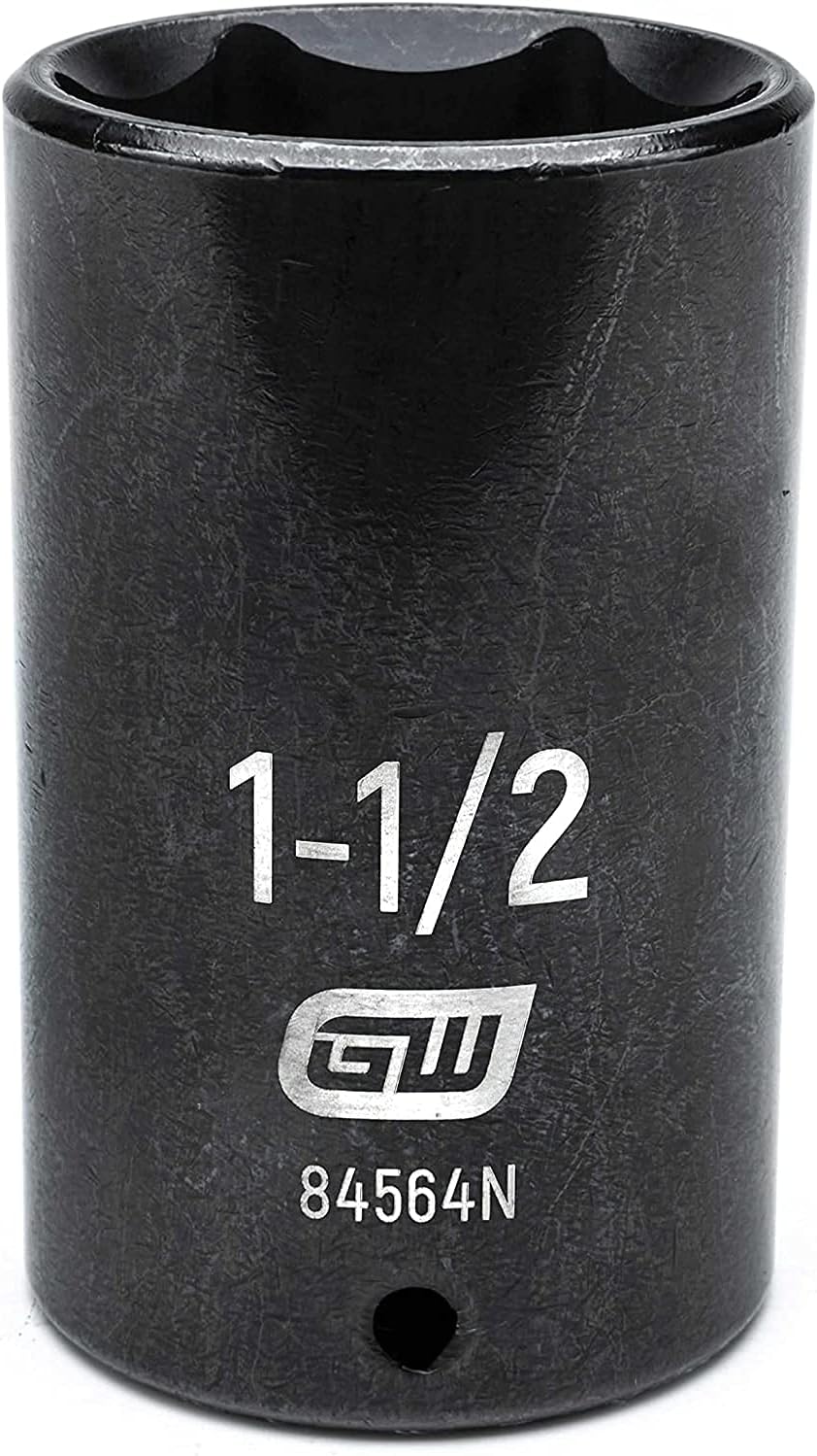 GEARWRENCH 19 Piece 1/2 Inch Drive 6 Point Impact Socket Set, Deep, SAE - 84934N 1/2"