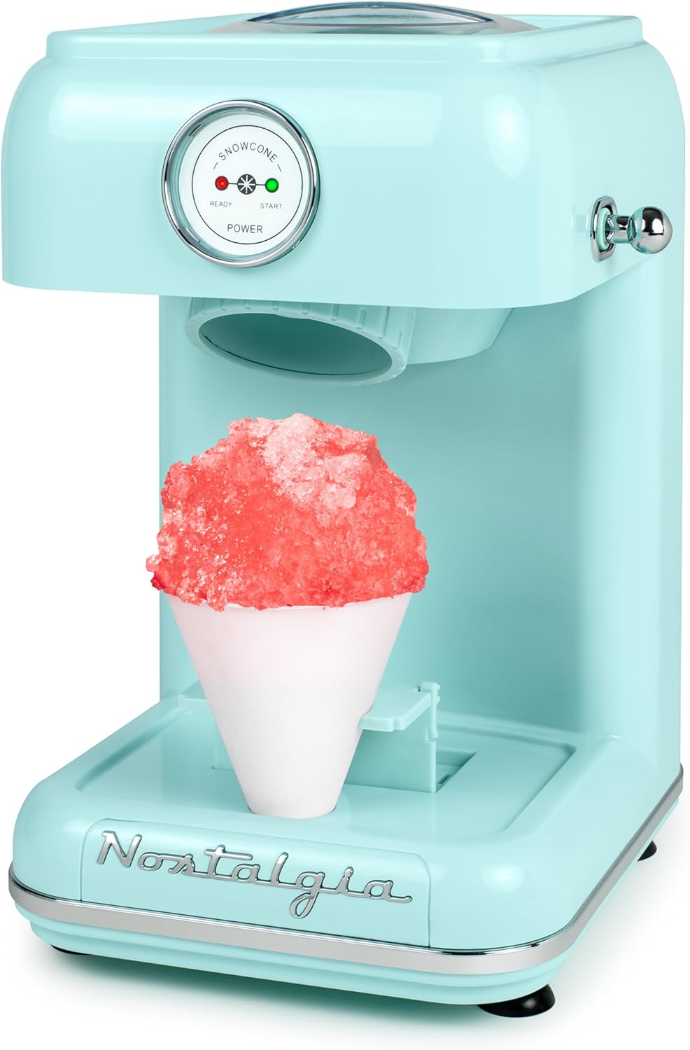 Nostalgia Retro Snow Cone Shaved Ice Machine