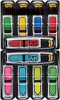 Post-it Flags Arrow 1/2" Page Flags, Eight Assorted Colors, 250/Pack (684VAD2)