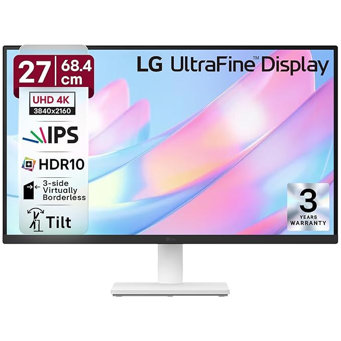 LG Monitor – 27″ 4K IPS