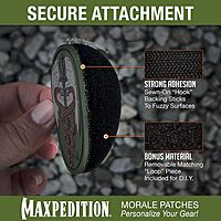 MAXPEDITION Sword Caduceus 3D PVC Morale Patch