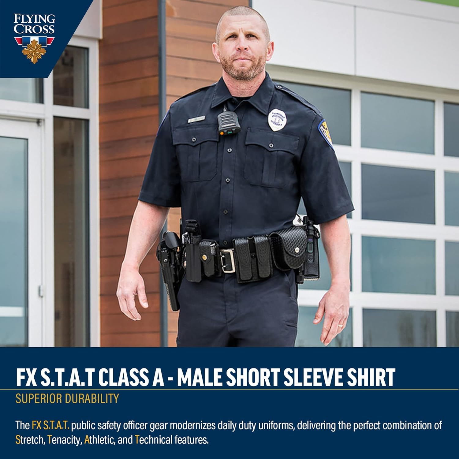 FLYING CROSS FX STAT Men's Class A Law Enforcement Shirt