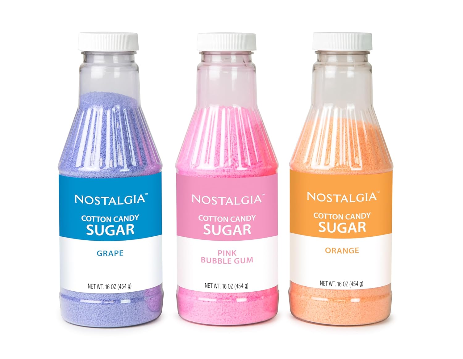 NOSTALGIA Cotton Candy Flossing Sugar Party Kit (3-Pack)