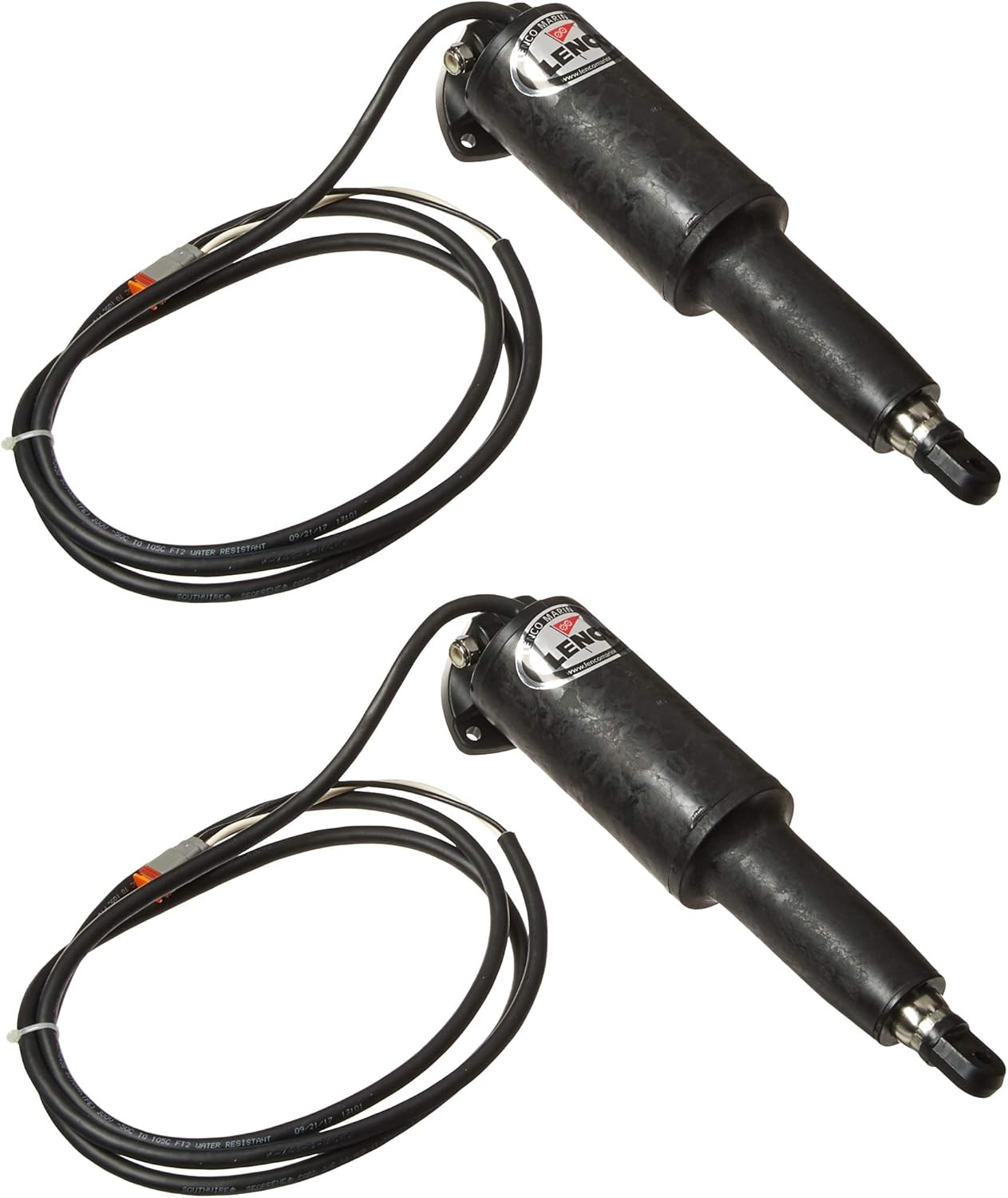 LENCO MARINE Bennett Electric Conversion Kit + Actuator Extension Cable Bennett Retrofit Kit + Cable, 20'