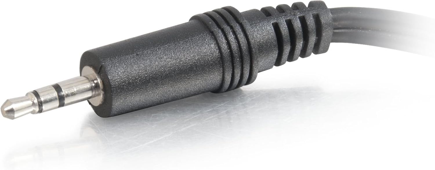 C2G 6in 3.5mm Y-Cable - 3.5mm (1) to 3.5mm (2) - M/F - Converts a 3.5mm jack to dual 3.5mm jacks
