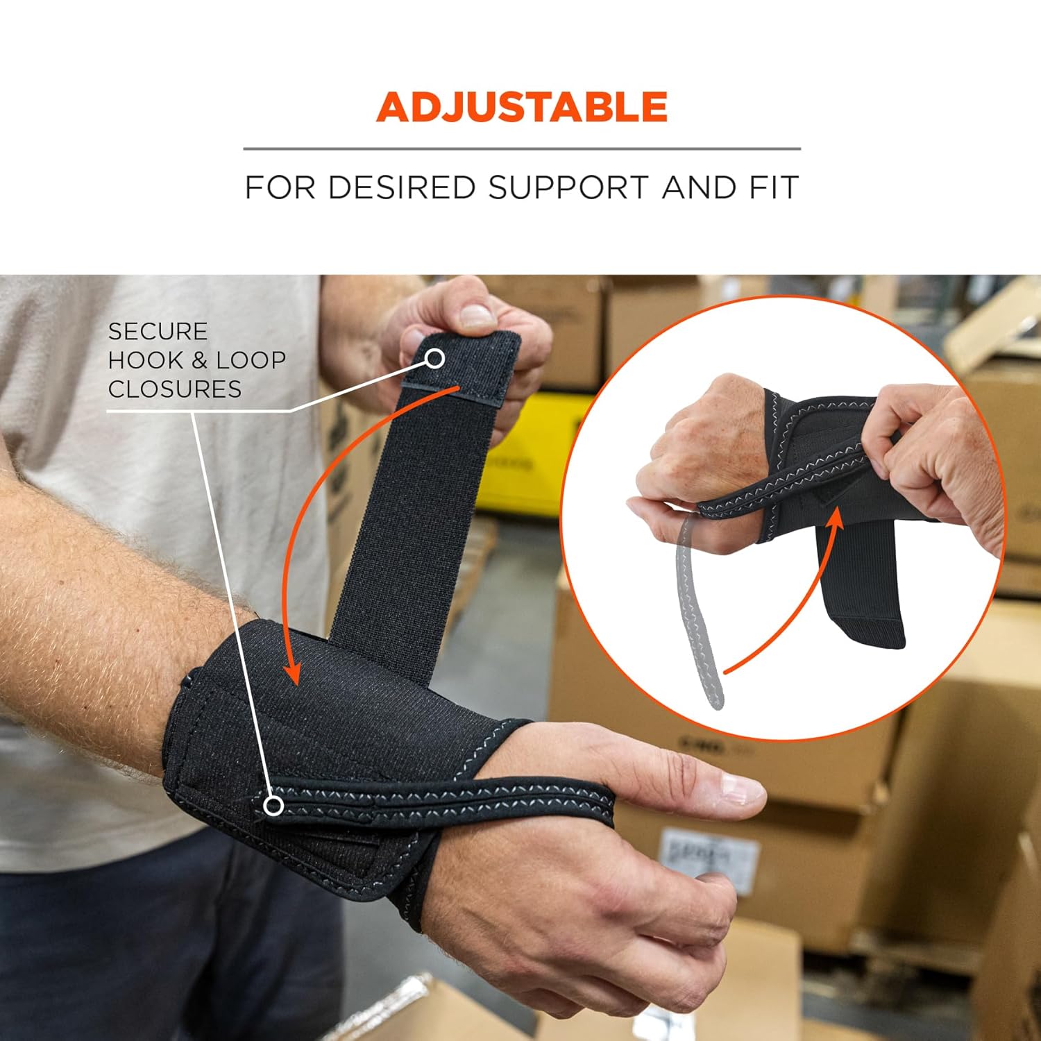 Ergodyne ProFlex 4000 Single-Strap Wrist Support