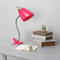 LIMELIGHTS Flossy Flexible Gooseneck Clip-On Desk Lamp