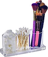 Azar Displays Acrylic Deluxe 3-Cup Holder, 3inH x 7inW x 2-1/2inD, Clear