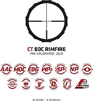 CRIMSON TRACE Brushline Riflescope 4-12x40mm