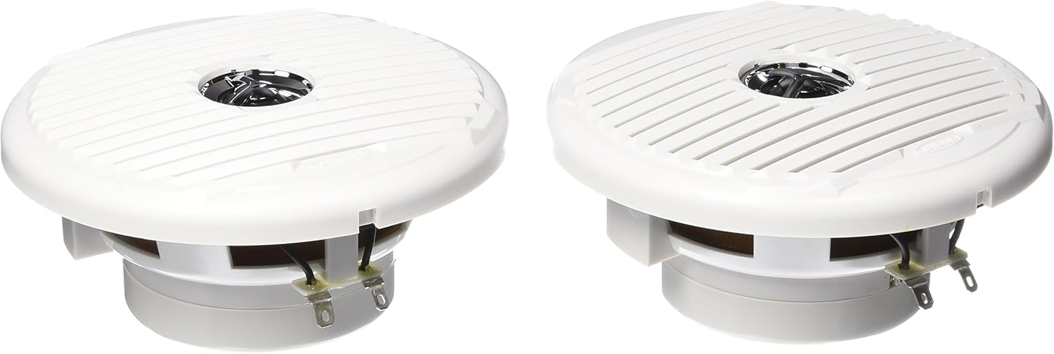 JENSEN 6.5" MSX65R Speaker - White/Silver Grilles - 75W