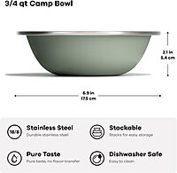 HYDRO FLASK Camp Bowl - Insulated Stainless Steel Bowl