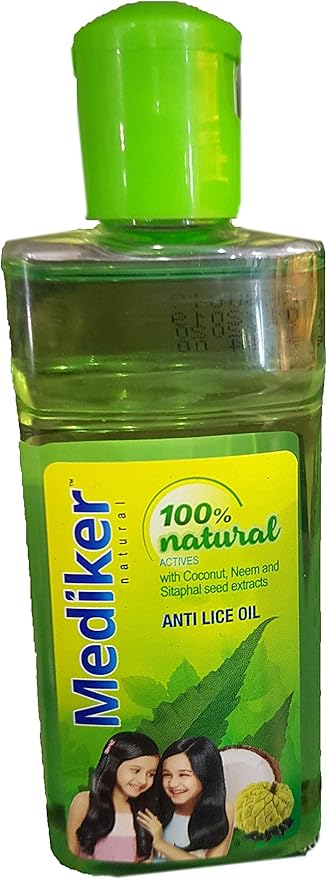 Mediker Anti Lice Treatment Shampoo and Oil - 50ml Each