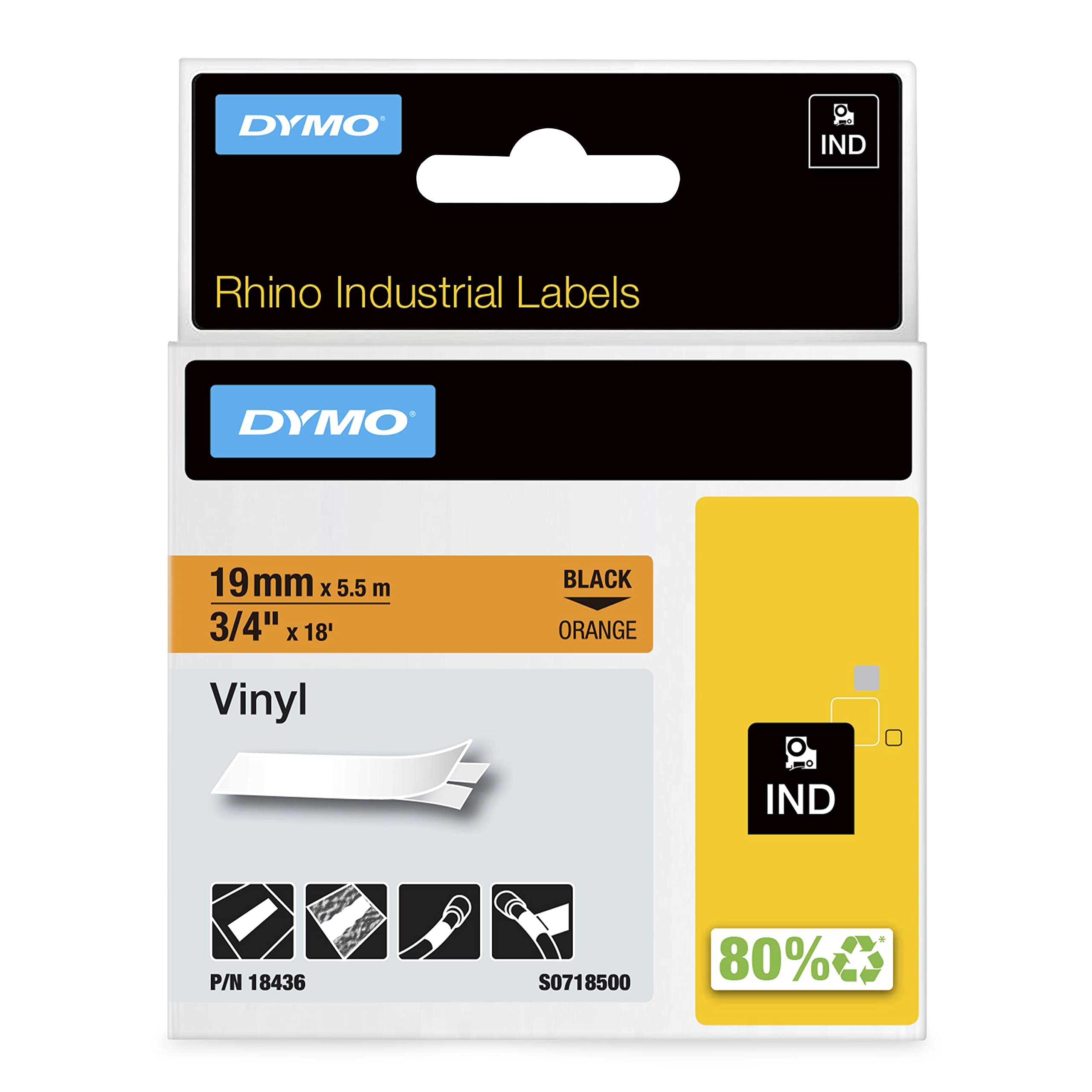 DYMO Rhino Industrial Vinyl Labels