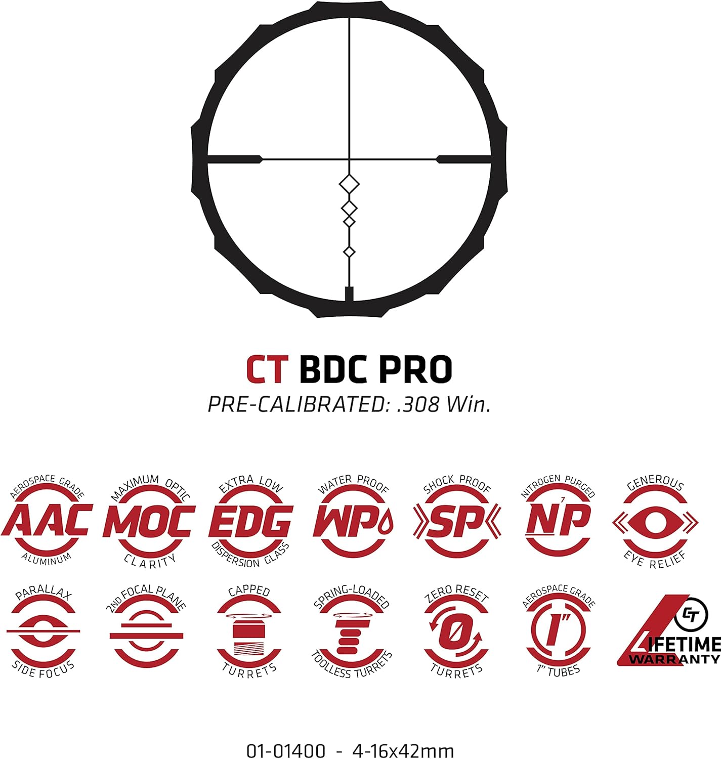 CRIMSON TRACE Brushline Pro Riflescope