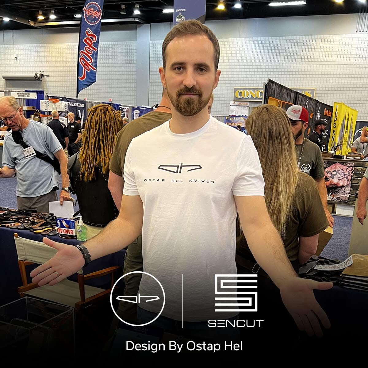 SENCUT Scitus Pocket Folding Knife for EDC, Design by Ostap Hel, Liner Lock Knife with Deep Carry Clip