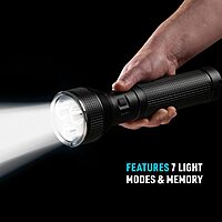 Nite Ize INOVA T11R Rechargeable Tactical Flashlight and Power Bank - Long Range 5800 Lumen Waterproof Flashlight - Flashlight for Camping, Hiking & Exploring the Outdoors