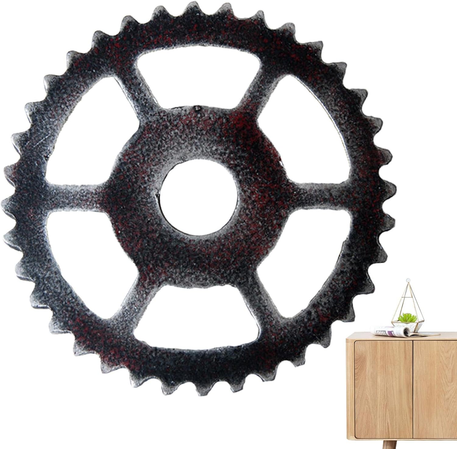 MCR SAFETY Disposable Nitrile Gloves, General Purpose, Powder-Free, Ambidextrous, Grain Grip