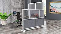 Luxor Modular Room Divider Wall System Add-On Wall