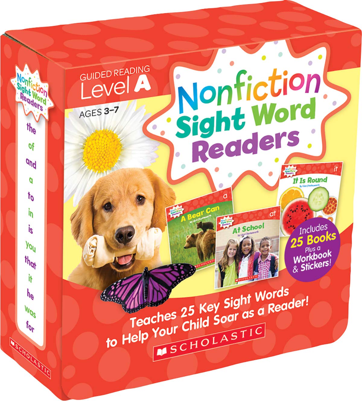 Scholastic Teacher Resources Nonfiction Sight Word Readers Parent Pack, Level A, Pre-K To 1st Grade