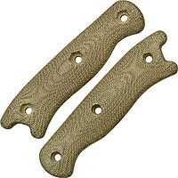 KA-BAR Short Becker Size Becker Handle Kit Green Canvas Micarta