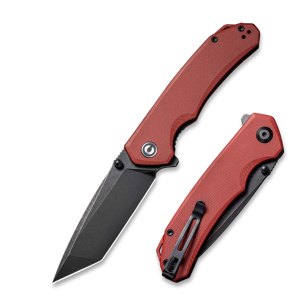 CIVIVI Brazen Folding Pocket Knife D2 Tanto Blade