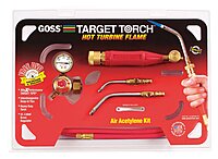 GOSS Brazing and Soldering Torch Kit for 'B' Acetylene Tanks