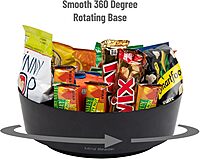 Mind Reader Rotating Snack Carousel Countertop Organizer