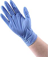 Boardwalk Disposable General-Purpose Powder-Free Nitrile Gloves, X-Large, Blue, 4mil, Box Of 100 Gloves