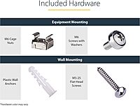 StarTech.com 19" Wall Mount Patch Panel Rack Bracket