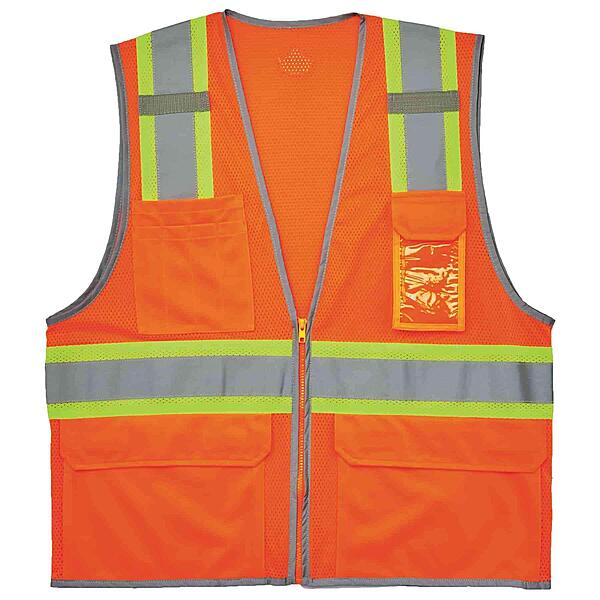 Ergodyne GloWear 8246Z Two-Tone Mesh High-Visibility Safety Vest