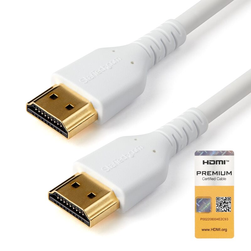 StarTech.com Premium Certified High Speed HDMI 2.0 Cable with Ethernet