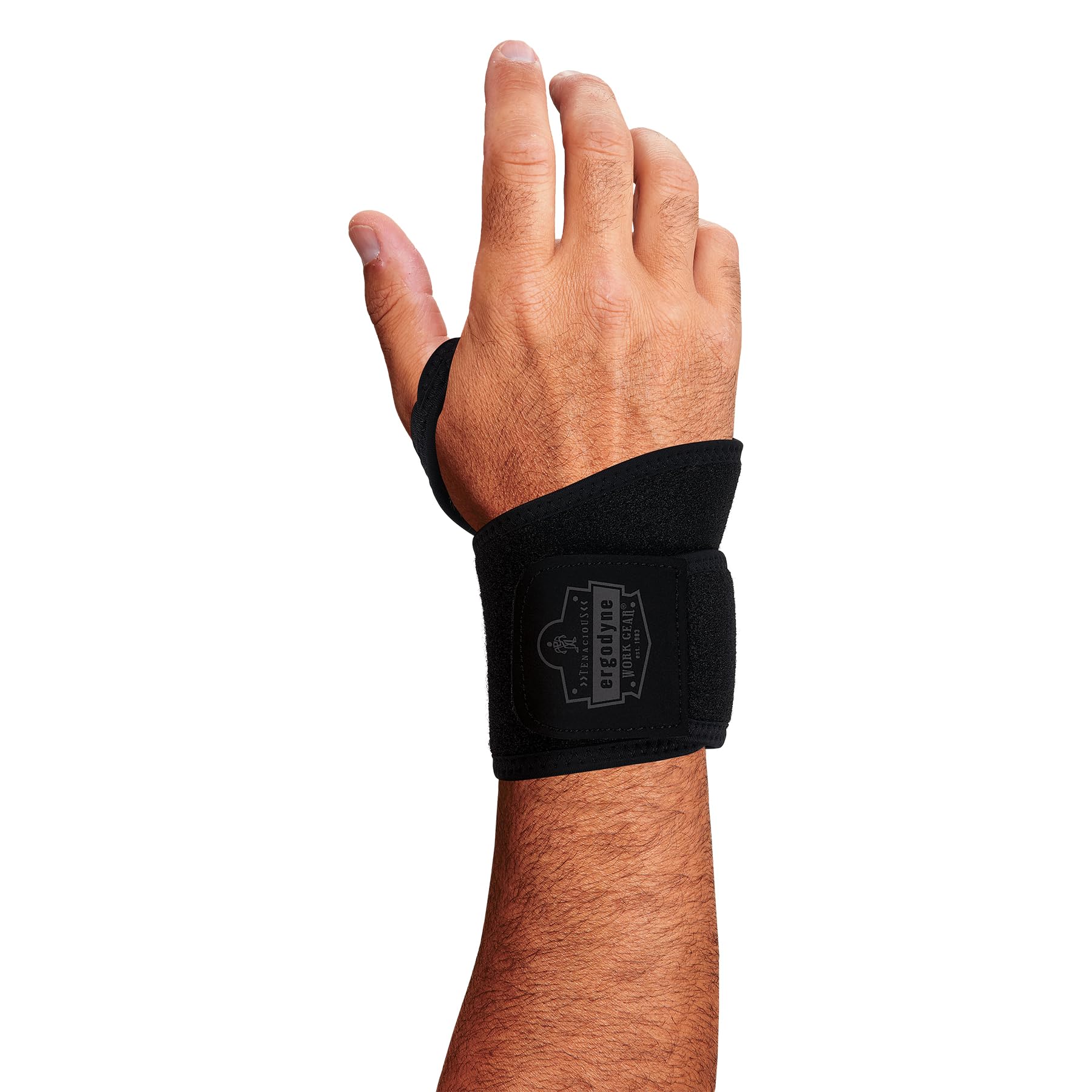 Ergodyne ProFlex 425 Neoprene Wrist Wrap Support with Thumb Loop, Ambidextrous Design