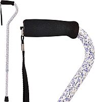 DMI Adjustable Designer Cane with Offset Handle
