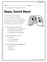 Scholastic Comprehension Skills: 40 Short Passages For Close Reading, Grade 3