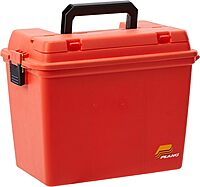 Plano Extra Large Dry Storage Box with Tray Orange
