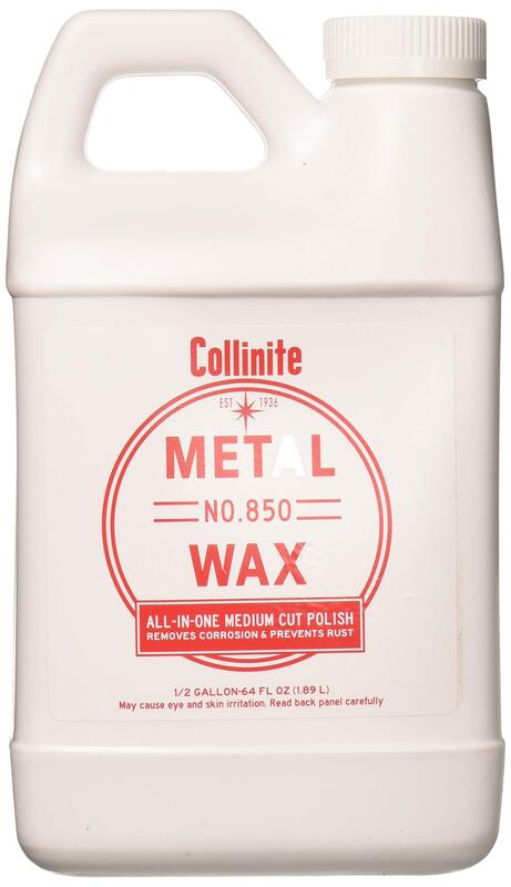 Collinite 850 Metal Wax - Medium Cut Polish - 64oz