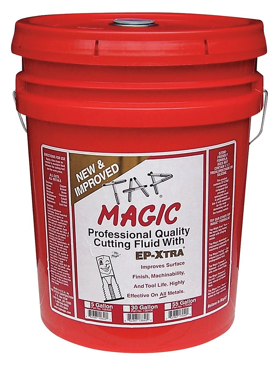 Tap Magic 10640E Fluid with Ep-Xtra, 5 gallon, Yellow (Pack of 5)