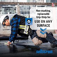 Sellstrom KneePro Ultra Flex III Professional Knee Pads with Triple-Layer Foam, Hinged Design & Speed Clips