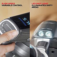 Honeywell VC16 Cordless Vacuum Cleaner, Handheld, + 8 Tools for Better, Easier Cleaning, Dark Silver
