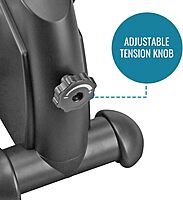 DMI Under Desk Bike Pedal Exerciser, Ellipse Leg Exerciser & Under Desk Elliptical with LCD Display