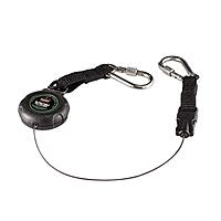 Ergodyne - 19300 Squids 3000 Retractable Lanyard with Carabiner Mount and Attachment End, Tool Weight Capacity 1 lbs,Black