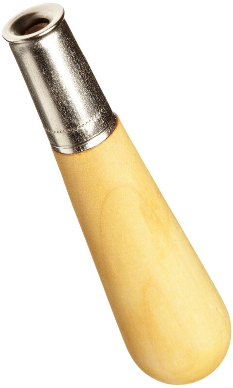 Nicholson Metal Ferruled Wooden File Handle, Size 3, 4-1/8" Length (Pack of 1)