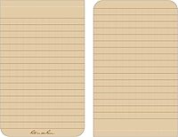 Rite in the Rain Weatherproof Top Bound Notebook, Field-Flex Cover