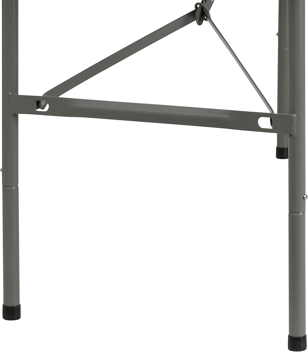 FLASH FURNITURE Bi-Fold Plastic Folding Table