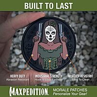 MAXPEDITION Adelita Morale Patch (PVC, Hook-Back, Tactical)