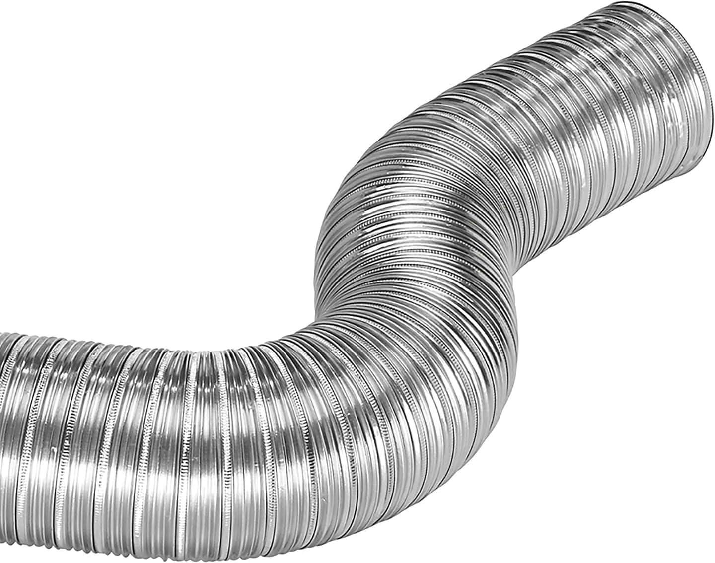 Lambro Silver 8' 6-inch Diameter Flexible Semi-Rigid Aluminum Duct (306) 1 Count (Pack of 1)