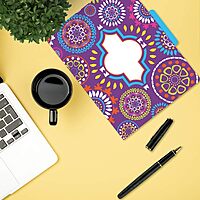 Barker Creek File Folders, Moroccan Design, Letter Size, Set of 12 12pt Cardstock