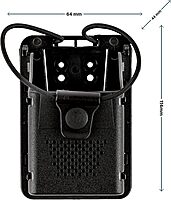 Hero's Pride Edge Radio Holder - Chicago PD Two Way Radio Holster for Duty Belt Up to 2.5" Wide