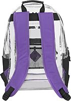Trailmaker Clear Waterproof Stadium-Approved Backpack with Water Bottle Holder